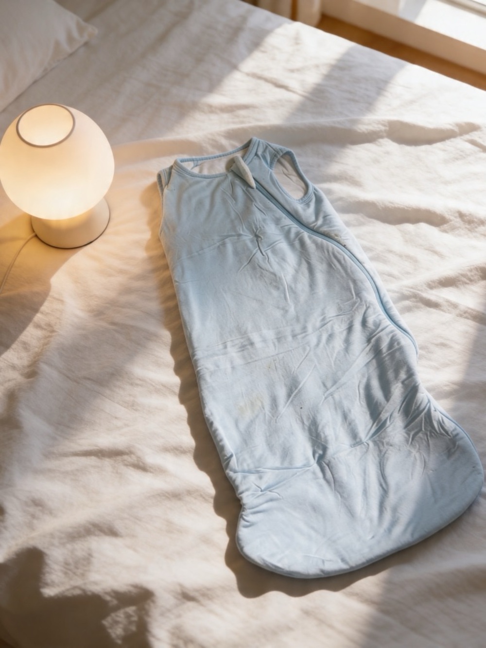 Kyte Baby Sleep Sack Old Version Powder Blue 0-6M 1.0 TOG FLAWED